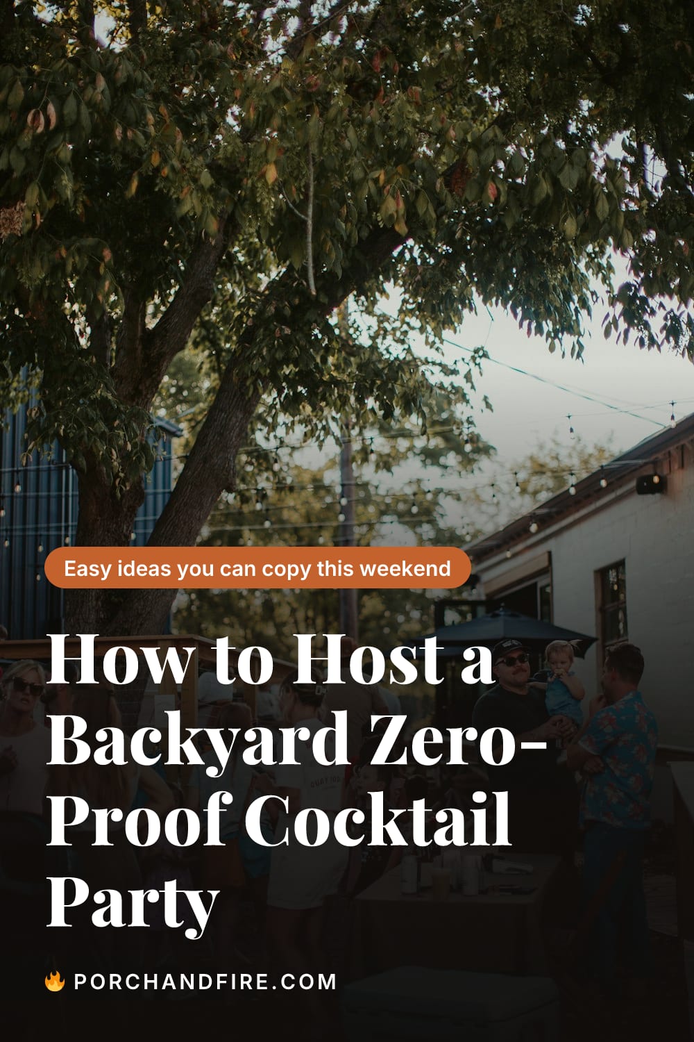How to Host a Backyard Zero-Proof Cocktail Party