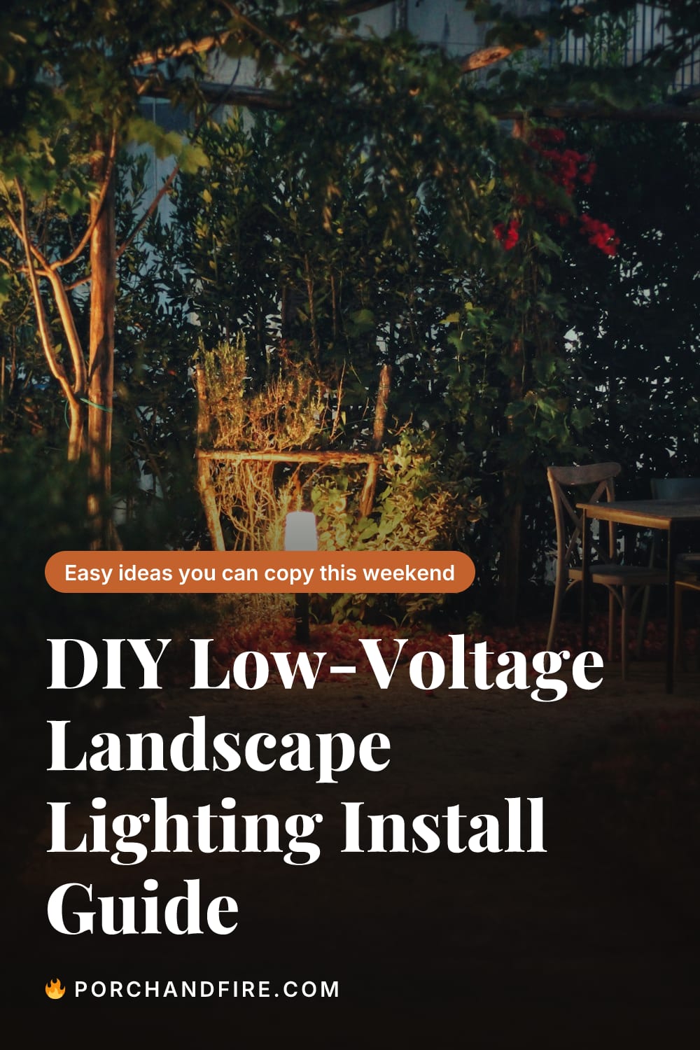 DIY Low-Voltage Landscape Lighting Install Guide