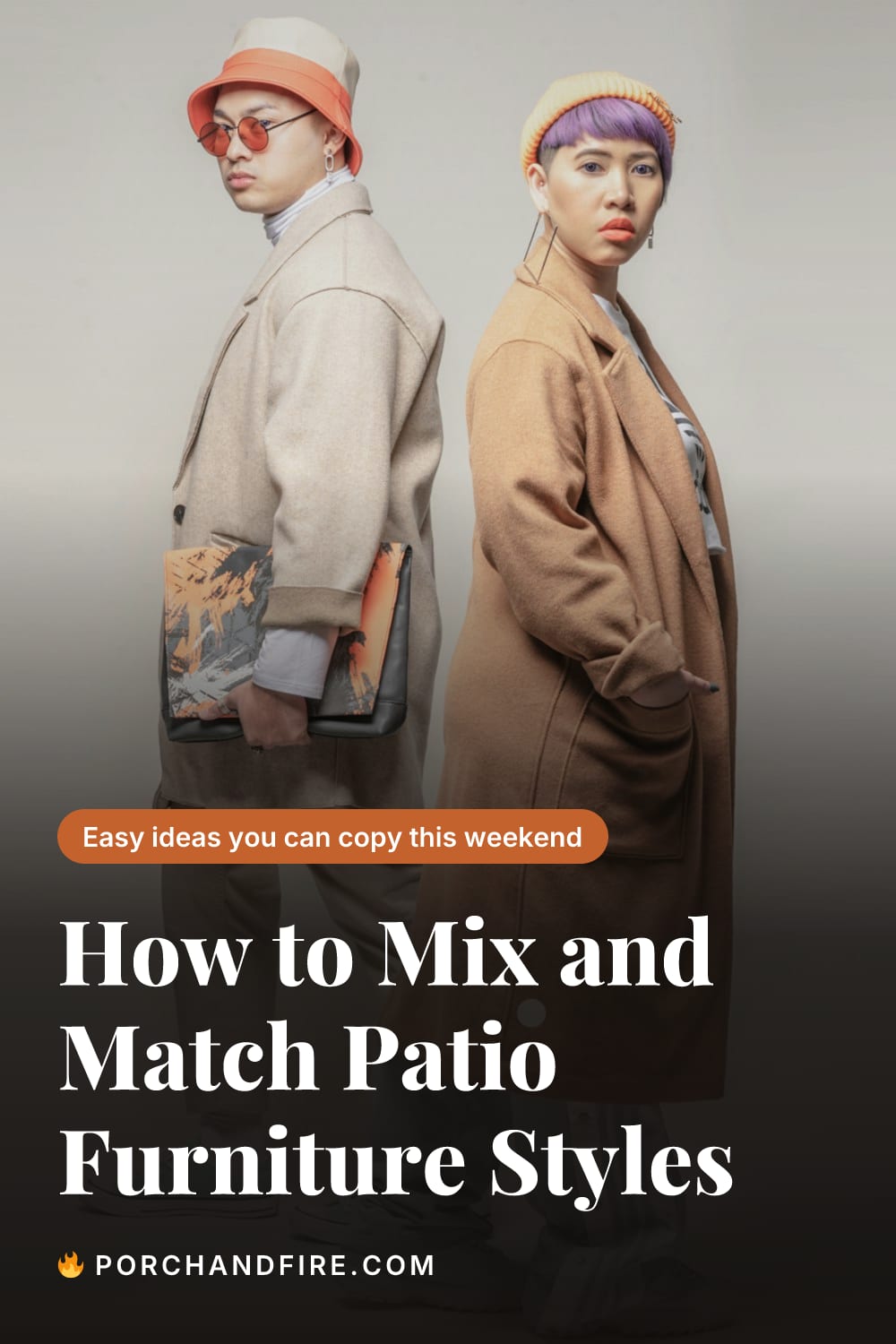 How to Mix and Match Patio Furniture Styles