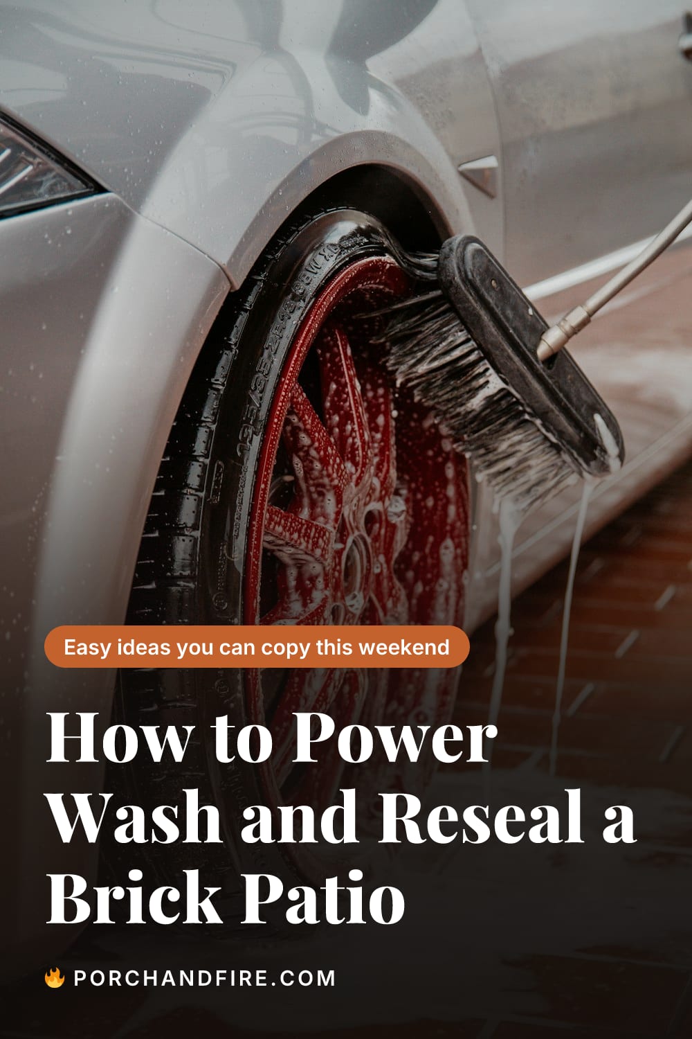 How to Power Wash and Reseal a Brick Patio