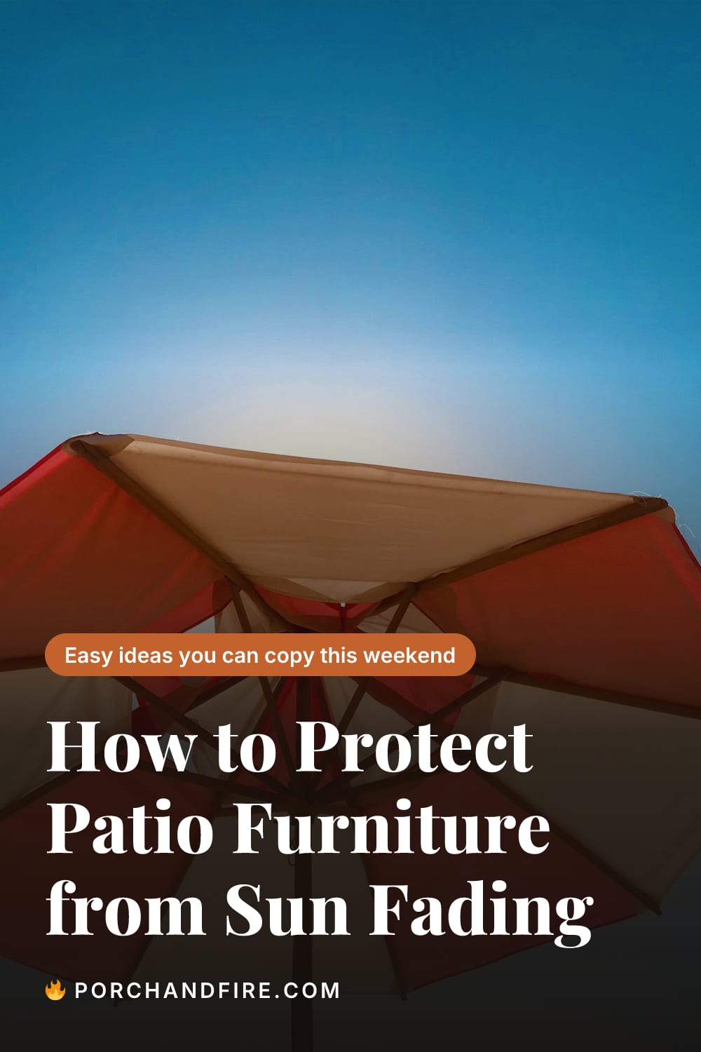 How to Protect Patio Furniture from Sun Fading