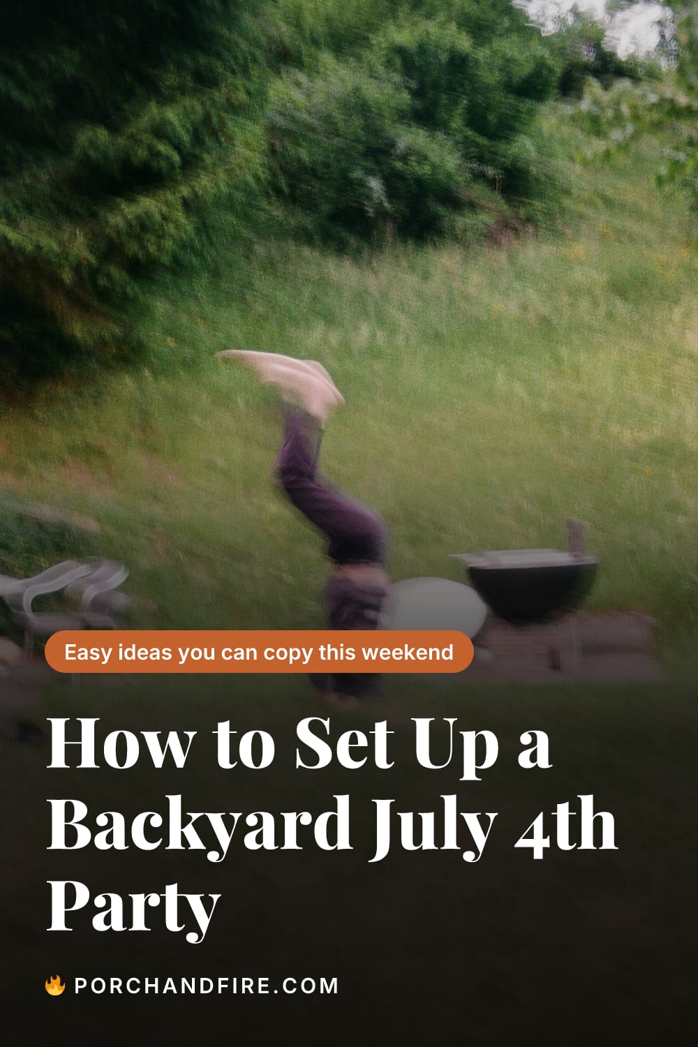 How to Set Up a Backyard July 4th Party