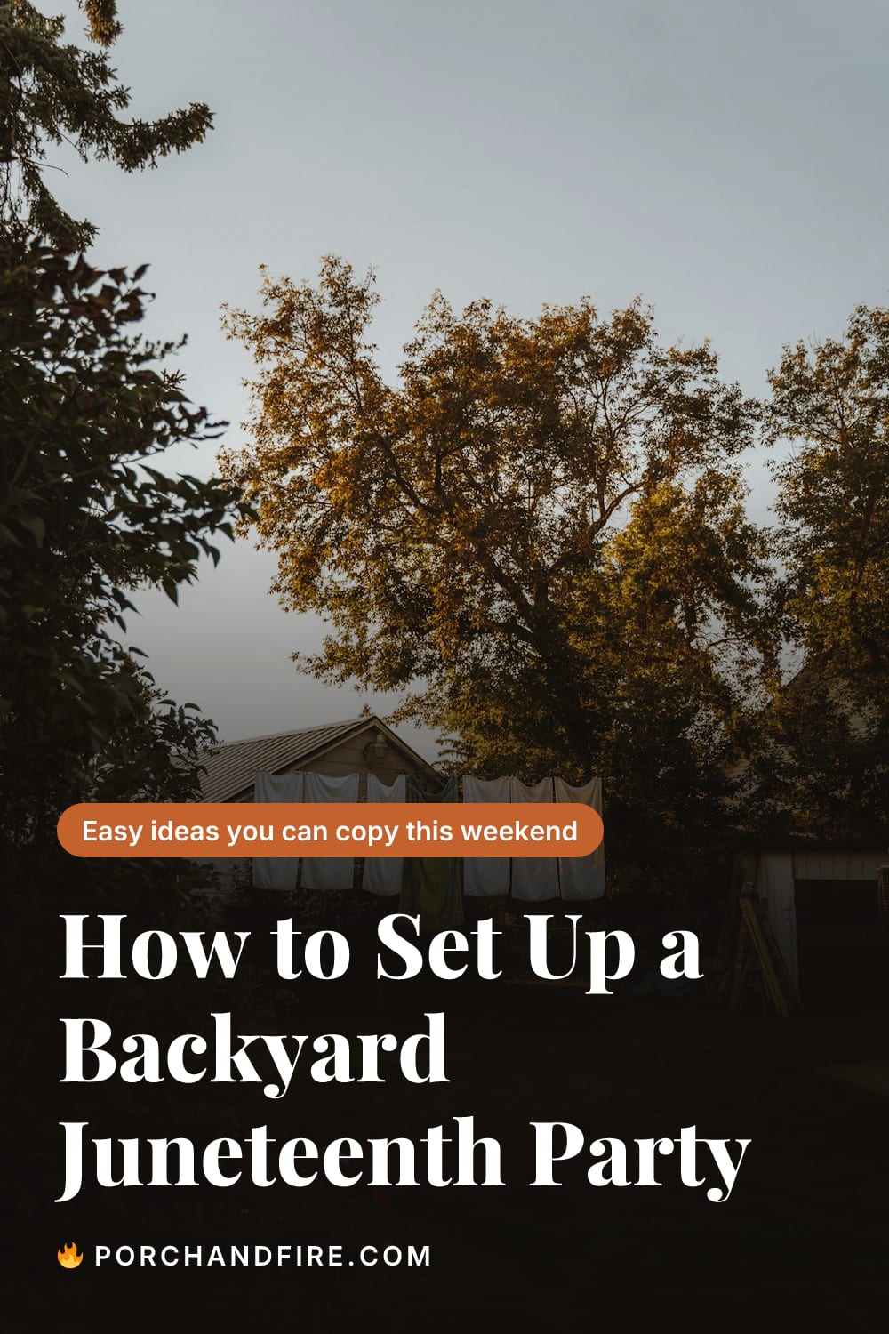 How to Set Up a Backyard Juneteenth Party 2026