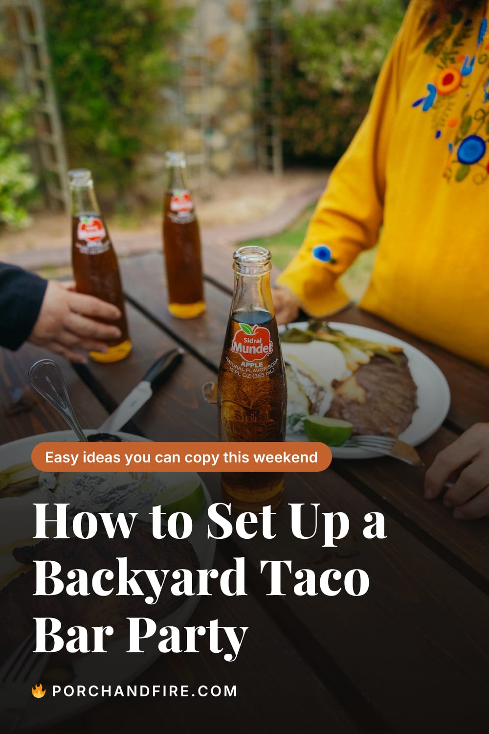 How to Set Up a Backyard Taco Bar Party