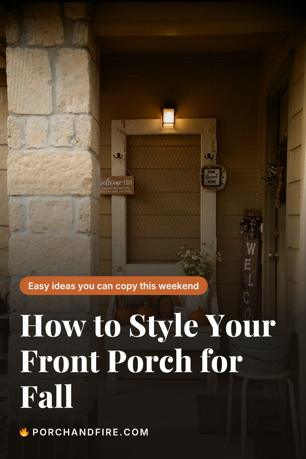 How to Style Your Front Porch for Fall