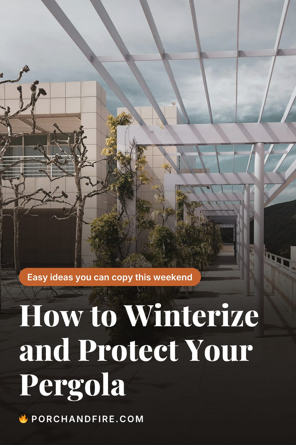 How to Winterize and Protect Your Pergola