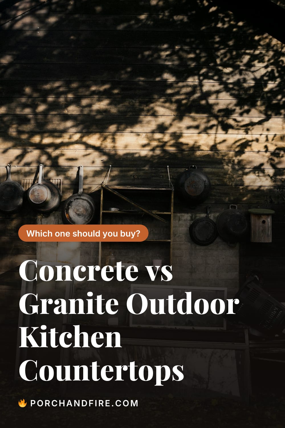 Concrete vs Granite Outdoor Kitchen Countertops