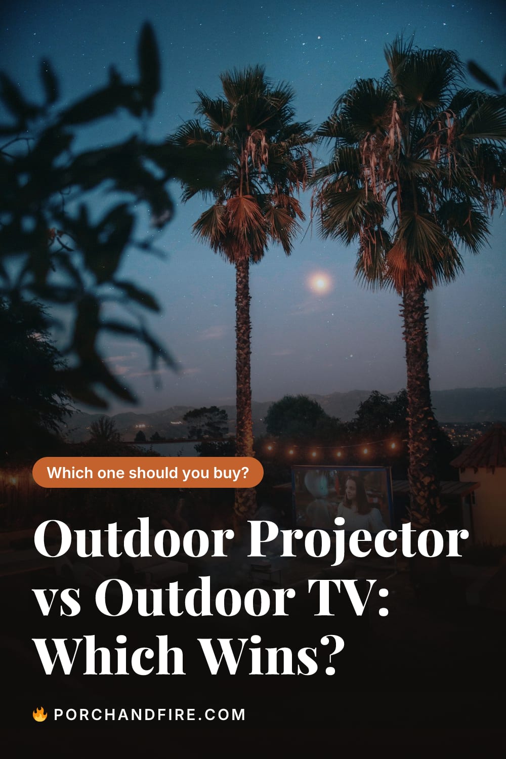 Outdoor Projector vs Outdoor TV: Which Wins?