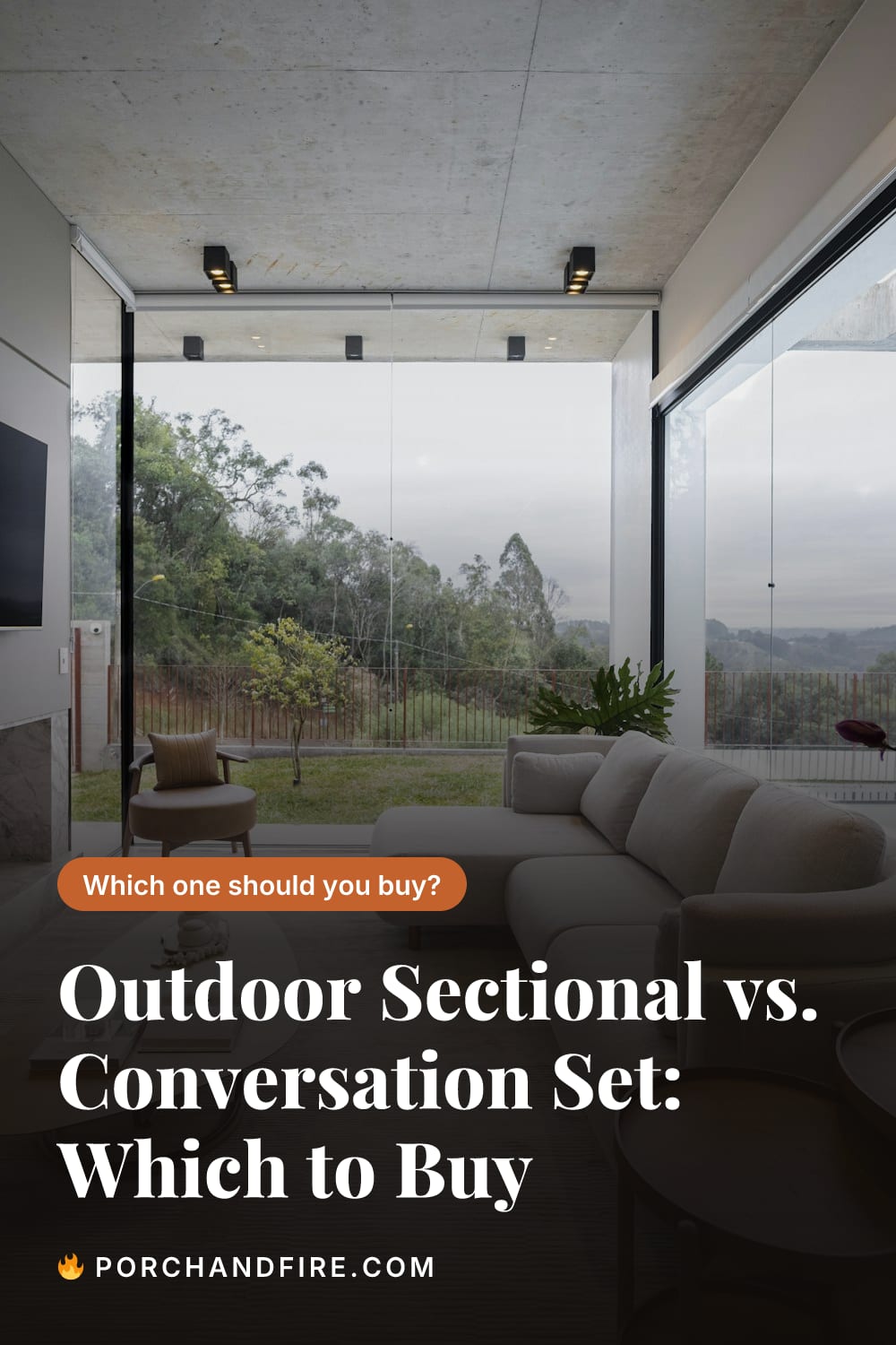 Outdoor Sectional vs. Conversation Set: Which to Buy