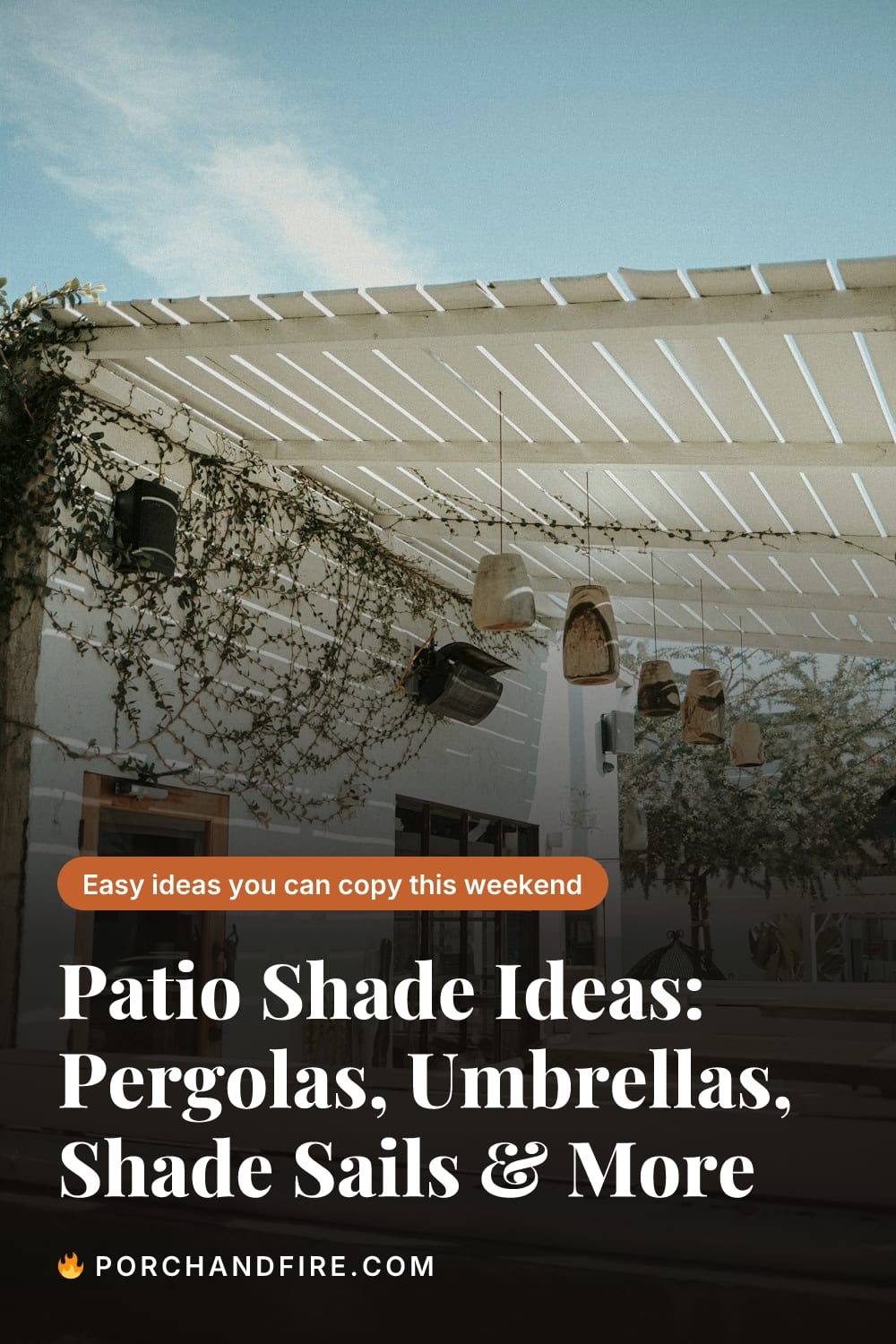 Patio Shade Ideas: Pergolas, Umbrellas, Shade Sails & More