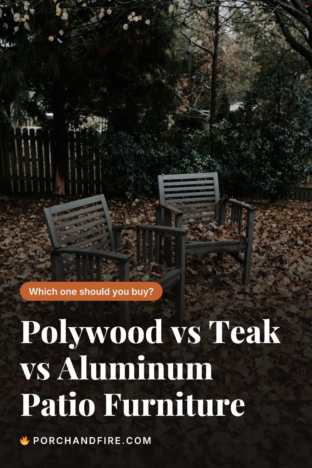 Polywood vs Teak vs Aluminum Patio Furniture