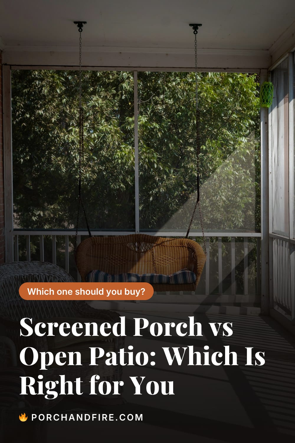 Screened Porch vs Open Patio: Which Is Right for You