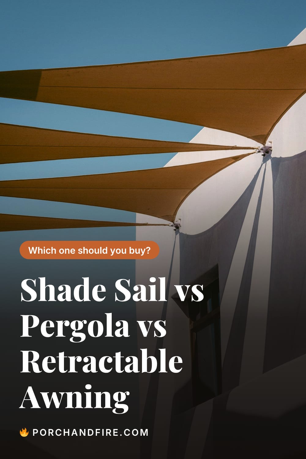 Shade Sail vs Pergola vs Retractable Awning