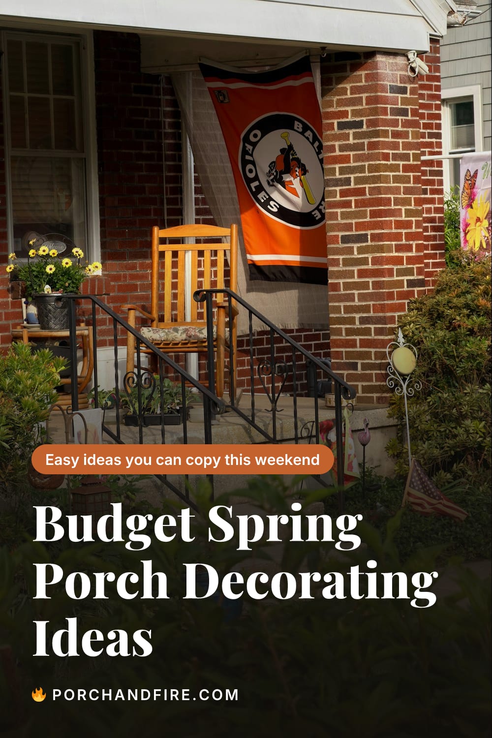 Budget Spring Porch Decorating Ideas