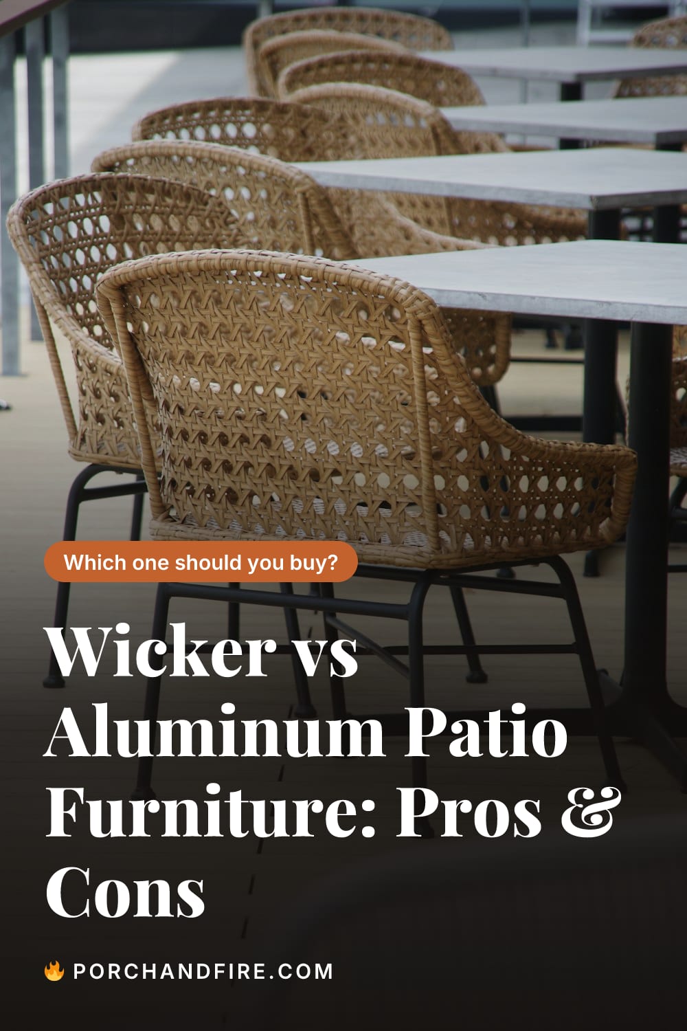 Wicker vs Aluminum Patio Furniture: Pros & Cons