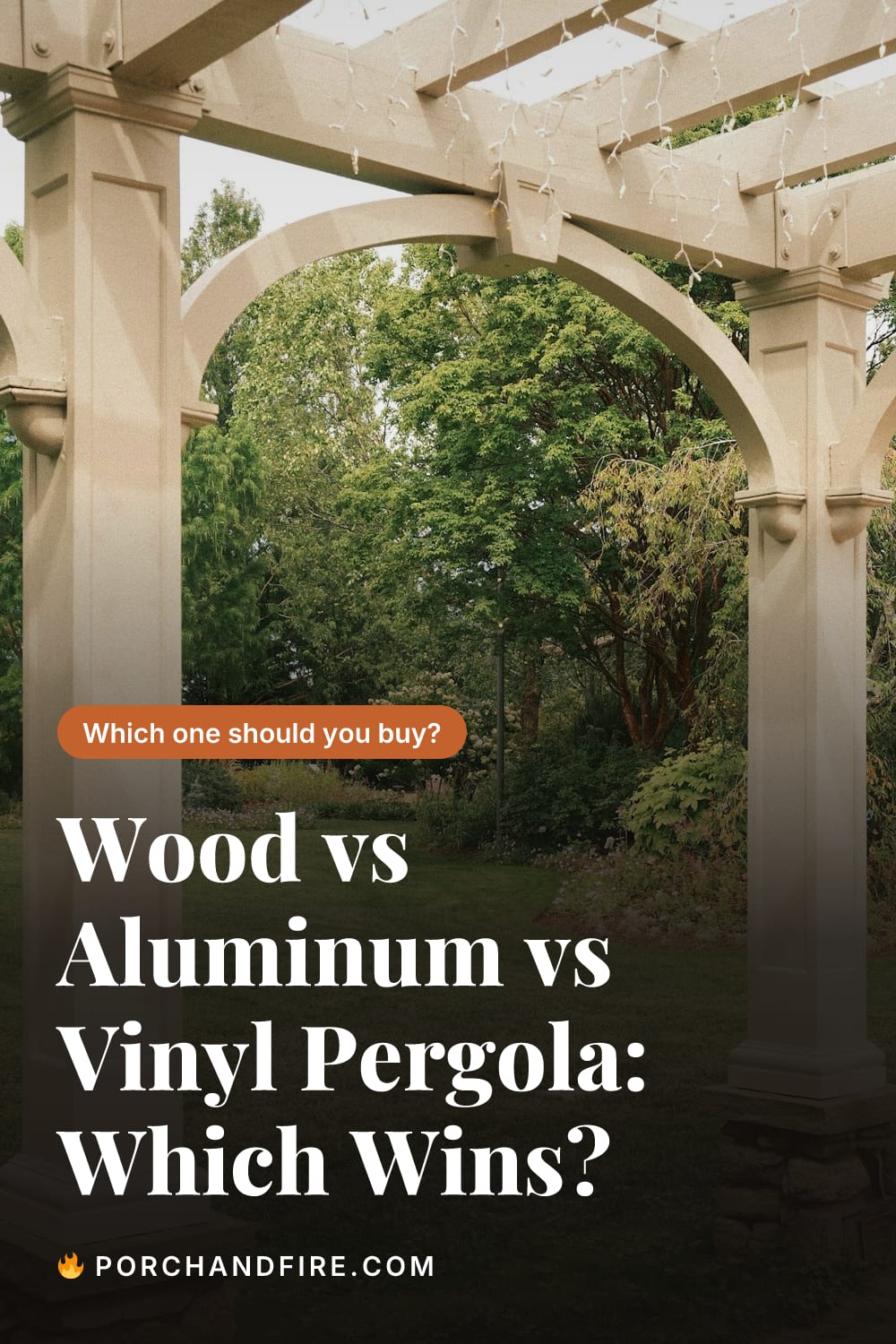 Wood vs Aluminum vs Vinyl Pergola: Which Wins?